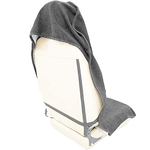 Car Seat Cover Protector Front Seats (1Pcs Front Seat Towel / Grey)
