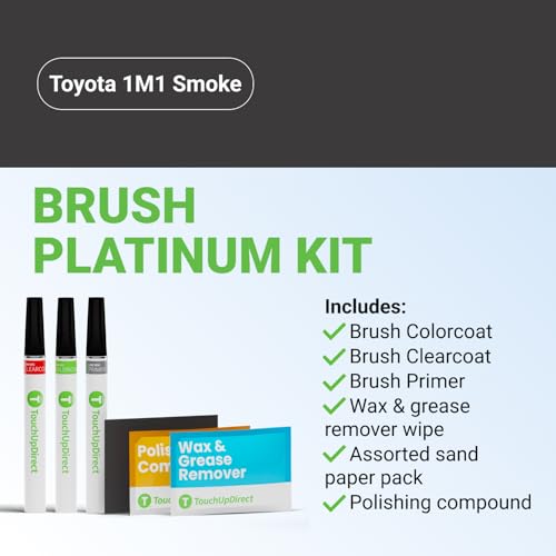 Car Paint Touch Up Brush Kit (Brush - Platinum Kit / Smoke)