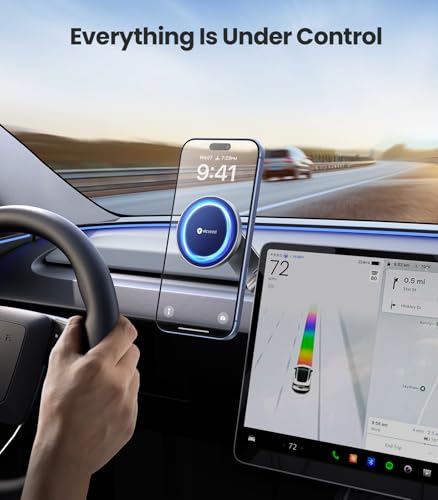 Tesla Phone Mount for Model 3 (Deep Blue)