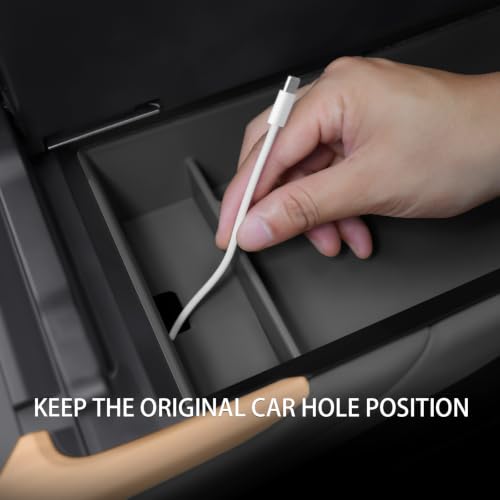 Compatible with Lexus ES350 (2026-2027ES/Storage box/black)