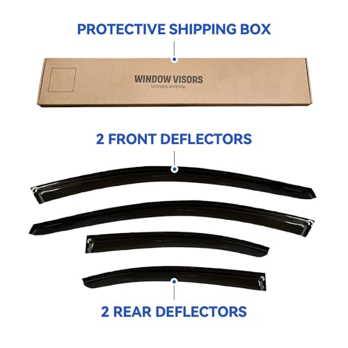 Window Visors Rain Guards for 2015 (Y273SW)