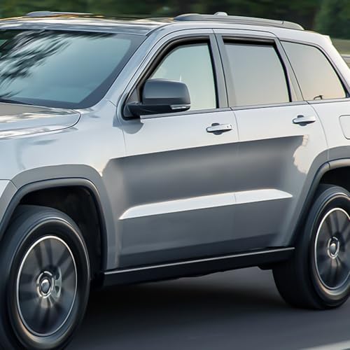 in Channel Rain Guards for Jeep Grand Cherokee L 2021 (Grand Cherokee L 2021-2024)