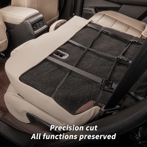 CRV Car Seat Covers Custom Fit for Honda 2015 (Leatherette(Beige) / 2015-2016 CRV LX,EX,SE,EX-L,Touring)