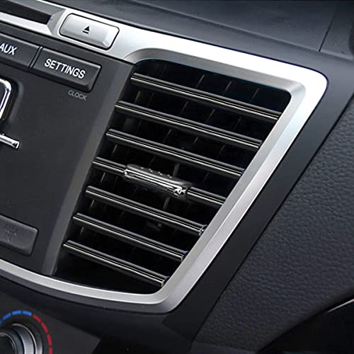 20PCS Waterproof Bendable Car Air Vent Trim Strips (Black)