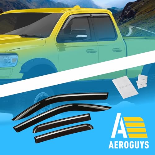 Extra Durable Window Deflectors Tape (For Dodge RAM 19-26 Quad Cab)