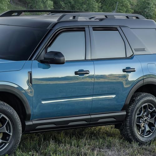 in Channel Rain Guards for Ford Bronco Sport 2021 (Bronco Sport 2021-2025)