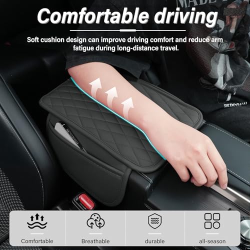 Car Center Console Cover (gray)