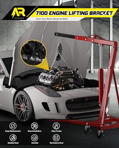 7100 Lifting Bracket Set for Engine (Black)