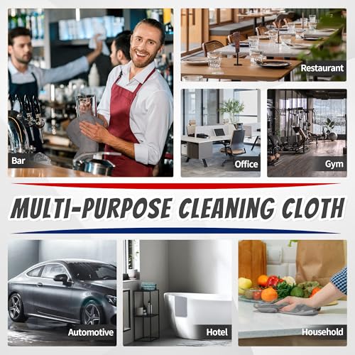 Shop Towels Pack of 50 (50PK / Grey)