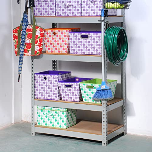 Boltless Shelving Hooks for 1.5 inch Keyhole Shelving Unit 7 Pcs (7 pcs-Unspecified)