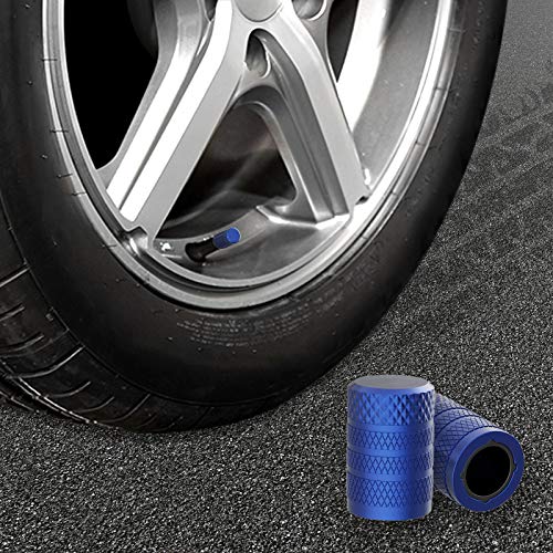 Tire Valve Stem Caps (Blue)