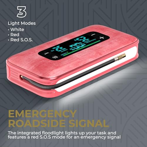Bolt Ultimate 3 Portable Car Battery Jump Starter (Rose)