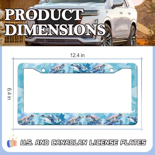 Sea Turtle License Plate Frames (Sea Turtle)