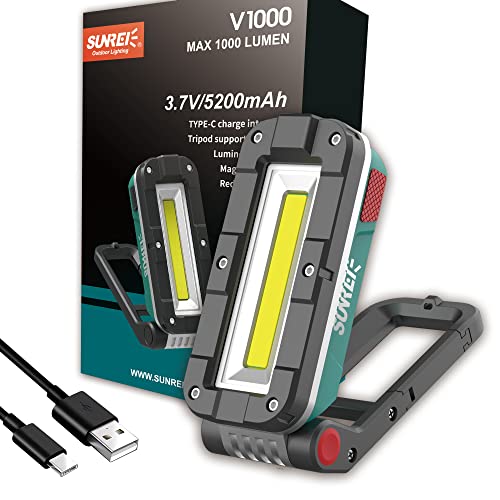 IPX5 1000LM COB Work Light (V1000 / Blue-2)