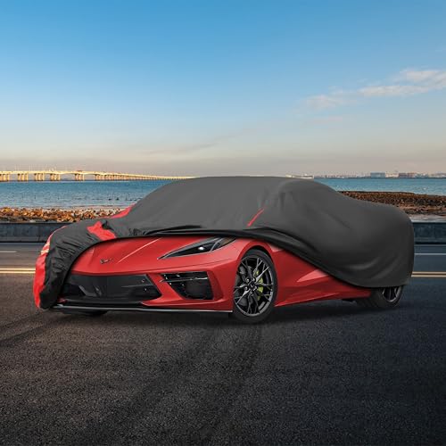 Car Cover Automobiles Waterproof All Weather for for Sports Coupe .Size C2 (C2 Fit Coupe/Cabrio Length 166-173 inch / 0 Coupe Car Cover)