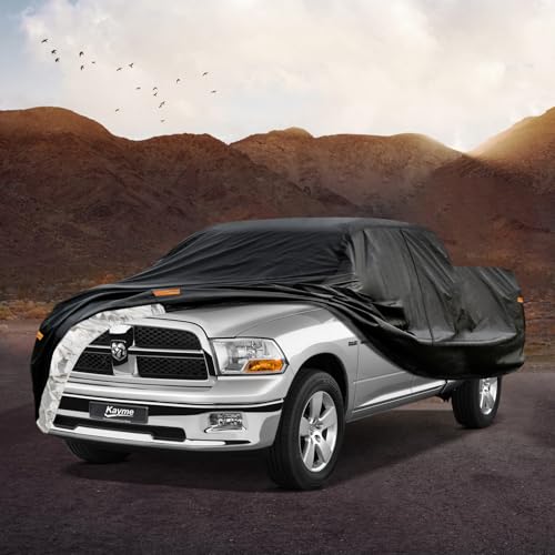 Heavy Duty Truck Cover for Dodge Ram 1500 (1-Ram 1500(1994-2008) Club/Extended/Quad Cab SB / PE-Black)