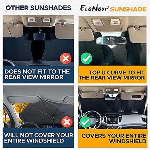 Accordion Windshield Sun Shade for Jeep Wrangler (For Jeep Wrangler)