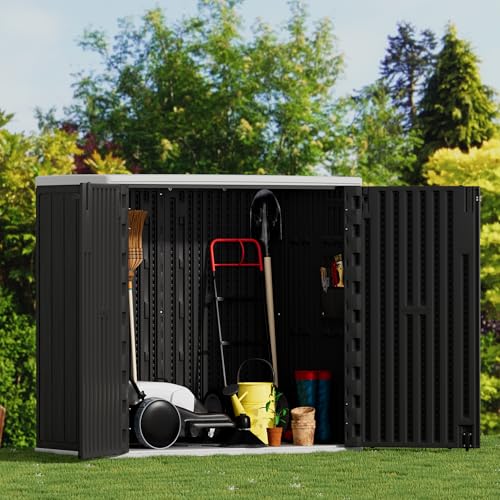 Large Outdoor Storage Box (37Cu.ft-Black)