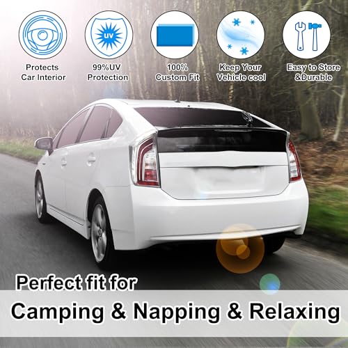 Window Shades for Toyota Prius Hatchback 2010 (for Toyota Prius Hatchback 2010-2015-No Prius C&V)