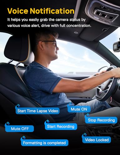 3 Channel 4K Dash Cam Front and Rear Inside