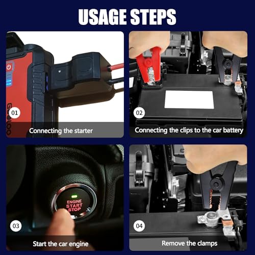 Car Jump Starter Clamps