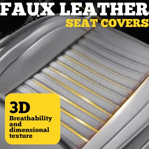 Front Car Seat Covers (Gray / Front)