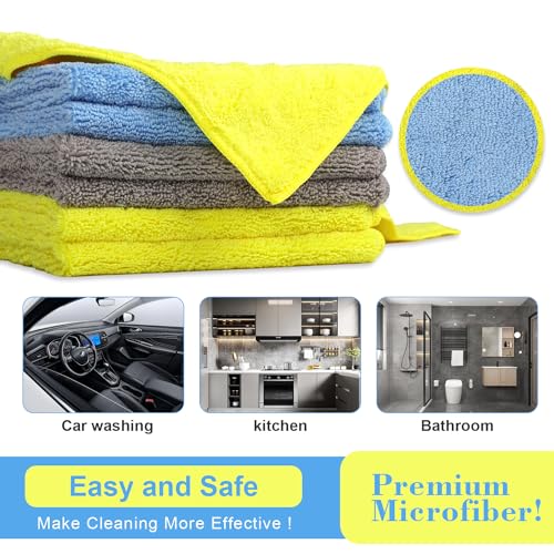 Car Wash Drying Towels (Tri-color)