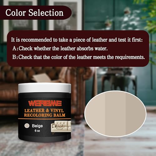 Leather Recoloring Balm (Beige)