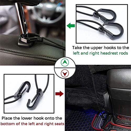 Dog Car Net Barrier with Mesh Organizer (12.6 in × 15.5 in)