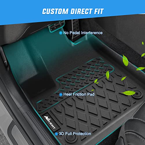 TPE Floor Mats for Hyundai Santa Fe 5 Seat (2021-2024 Hyundai Santa Fe)