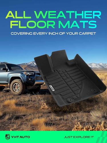Automotive Floor Mats for Toyota Highlander 2008 (Set of 3)