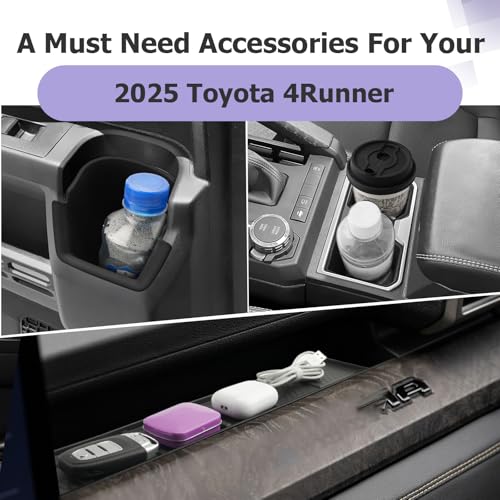 2025 4Runner Accessories Compatible with 2025 Toyota 4Runner Center Console Cup Holder