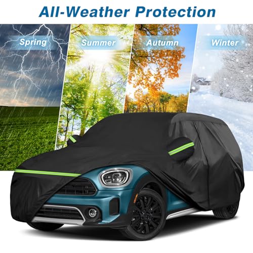 Full Car Covers for 2014 (Black / for Mini Cooper 2014-2025)
