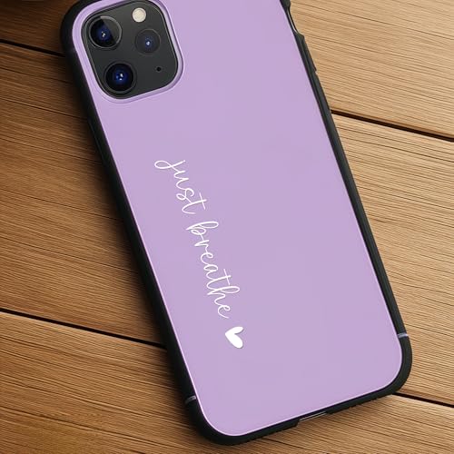 4 xJust Breathe Rear View Mirror Sticker