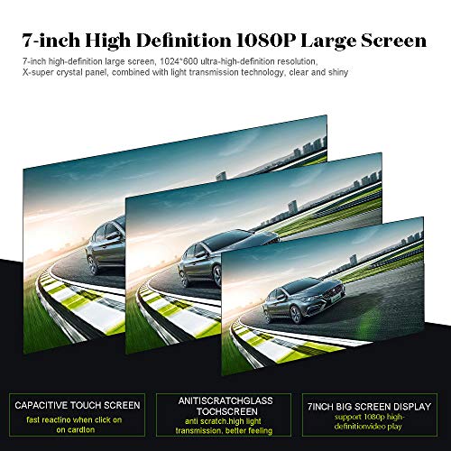 Single Din Touchscreen Car Stereo 7 Inch Touch Screen Car Radio (USB, Mirror Link)
