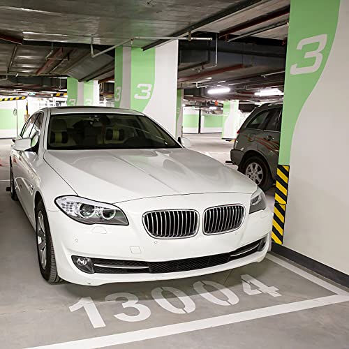 Garage Wall Protector Foam Wall Bumper Corner Guard for Parking Lot 4 Pack (Yellow / 4 pack)