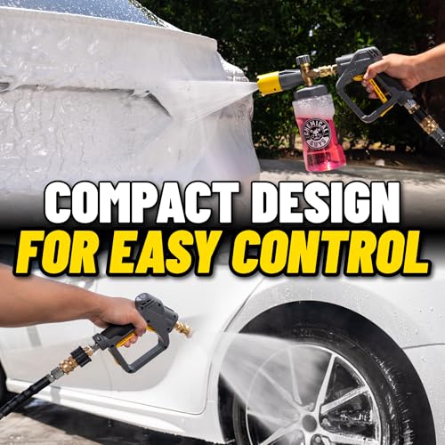 Snubby Short Pressure Washer Gun with Foam Cannon Attachment (SNUBBY ONLY)