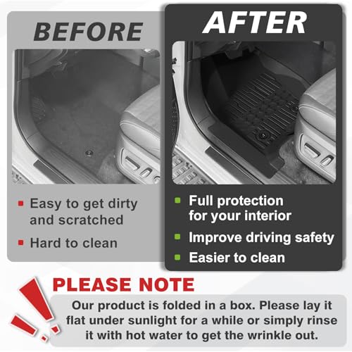 Floor Mats for 2025 2026 Toyota 4Runner 5 (4Runner | 5-Seat | 2025+)