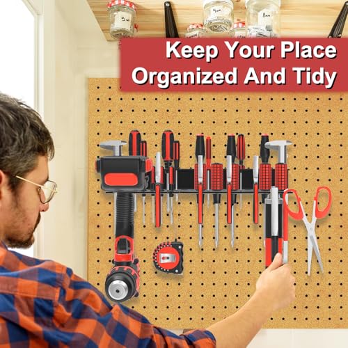 Metal Screwdriver Organizer (Black / 1PC Hand Tool Holder)