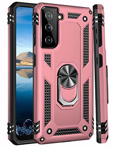 for Galaxy S21 Case (Galaxy S21 (Small 6.2") / Rose Gold)