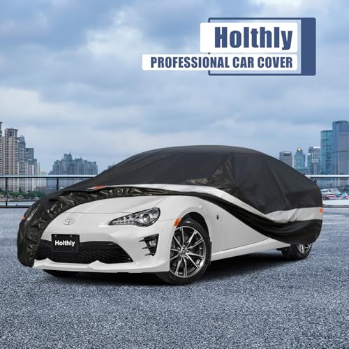 10 Layers Car Cover Custom Fit for Subaru BRZ (Black Gray / Custom Fit for Subaru BRZ/Toyota 86)