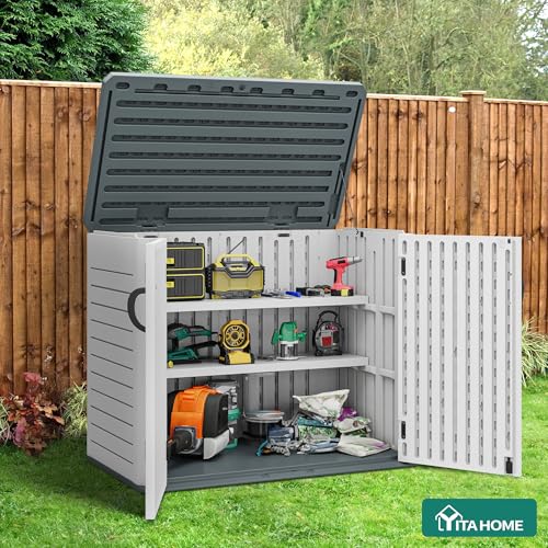 Resin Storage Shed Shelves for 35 Cuft Horizontal Storage Sheds (Shelf for 35 cu ft / Light Gray)