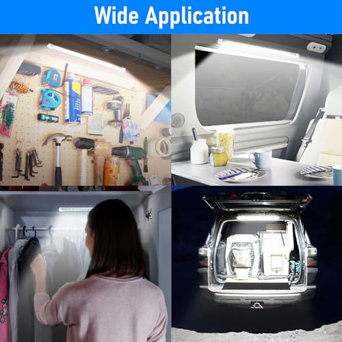 4PCS 12V LED Interior Light Bar (DIY Switch)