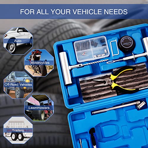 Flat Tire Repair Kit 68pcs (67pcs)