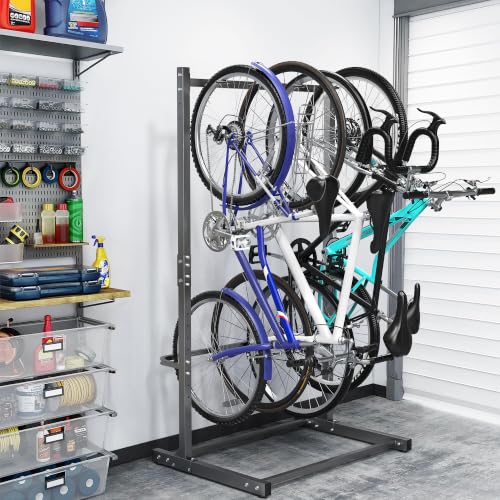 Freestanding Bike Rack (Holds 4 Bikes)