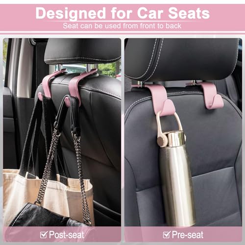 Car Seat Headrest Hook (Pink)