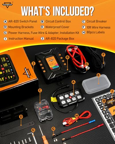 8 Gang Switch Panel Bluetooth RGB AR (8 Gang Bluetooth Panel (Two Side Output))