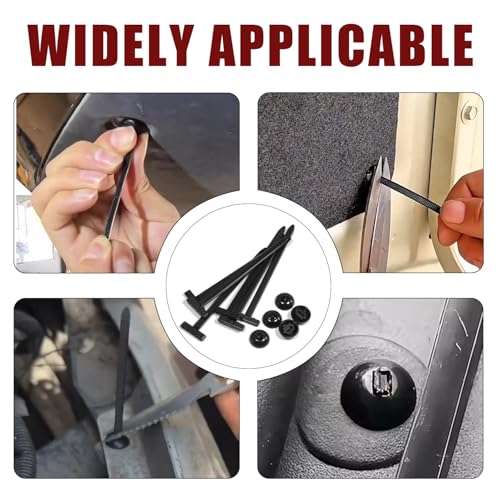 200 Pack Nylon Universal Cable Tie Buckle Zip Tie (200)