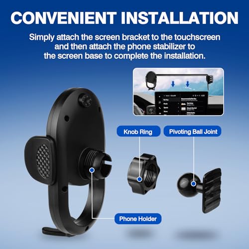 Car Phone Holder for 2024 (Auto-Look / Toyota Tacoma 24+ 14-inch)