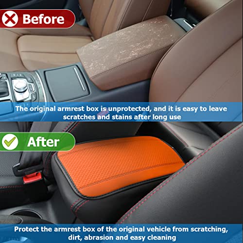 Car Center Console Pad (Style 2-Orange)